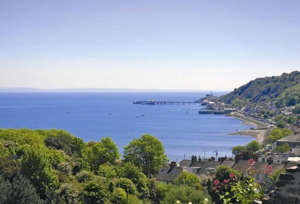 Mumbles - Modern Apartment With Panoramic Sea Views Oystermouth Extérieur photo